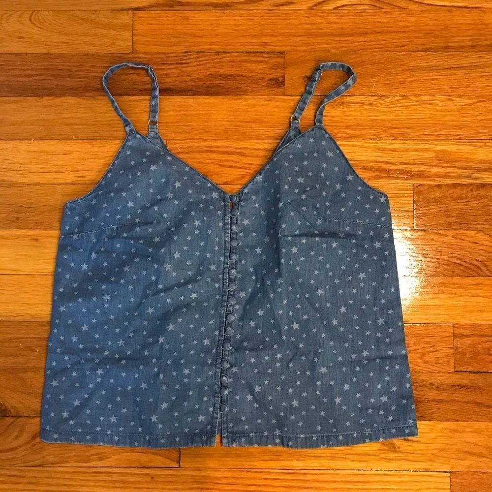 Madewell crop tank top size 0